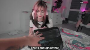 น้องสาวอมควยพี่ชายแล้วบังคับแตกคาหีเท้า ใช้ masturbator ยั่วจนน้ำแตกพุ่ง
