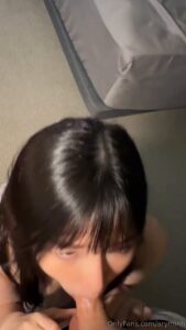 คลิปหลุด Onlyfans น้องอารยา นมใหญ่เด้งดึ๋ง โดนแฟนควยโขมดซอยหีโหดแตกในดึกดื่น
