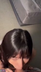 สาวจีนตัวเล็กหุ่นดี ดูดควยแฟนอย่างเมามันส์ ก่อนโดนจับซอยหีท่าหมาเย็ดแรงแตกในคาห้อง