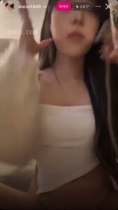สาวเกาหลีตัวเล็กผิวขาว ซอยหีตัวเองไลฟ์สด IG ครางเสียว น้ำเงี่ยนทะลักเต็มกล้อง