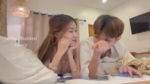 น้องปันนมโคตรใหญ่ ดูดควยแฟนเสียงเสียวลั่นห้อง ครางจัดแบบไม่กั๊ก
